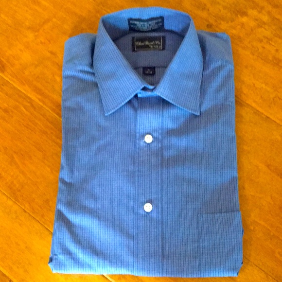 Chas Reed & Co by Enro cotton blend shirt 15 32/33 - Picture 1 of 2